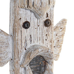 Декоративная фигурка DKD Home Decor металл Paulovnia дерево Fish, 15 x 7 x 64 см цена и информация | Детали интерьера | pigu.lt