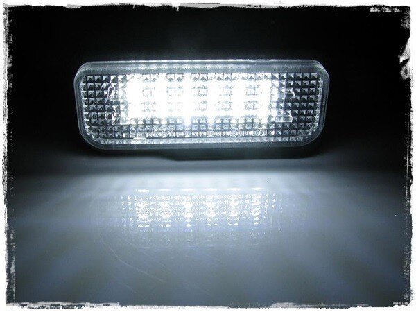 LED numerio apšvietimas 6000K Mercedes W203, W211, W219, R171 kaina ir informacija | Automobilių lemputės | pigu.lt