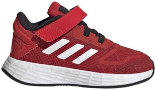Sportiniai bateliai vaikams Adidas Duramo 10 El I Red GW8756, raudoni kaina ir informacija | Sportiniai batai vaikams | pigu.lt