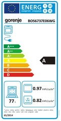 Духовка Gorenje BOS6737E06WG цена и информация | Духовки | pigu.lt