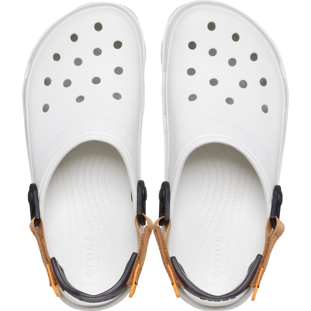 Šlepetės vyrams Crocs™ Classic All Terrain Clog 165412, baltos цена и информация | Vyriškos šlepetės, basutės | pigu.lt