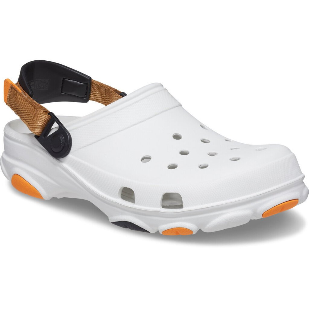 Šlepetės vyrams Crocs™ Classic All Terrain Clog 165412, baltos цена и информация | Vyriškos šlepetės, basutės | pigu.lt