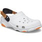 Šlepetės vyrams Crocs™ Classic All Terrain Clog 165412, baltos цена и информация | Vyriškos šlepetės, basutės | pigu.lt