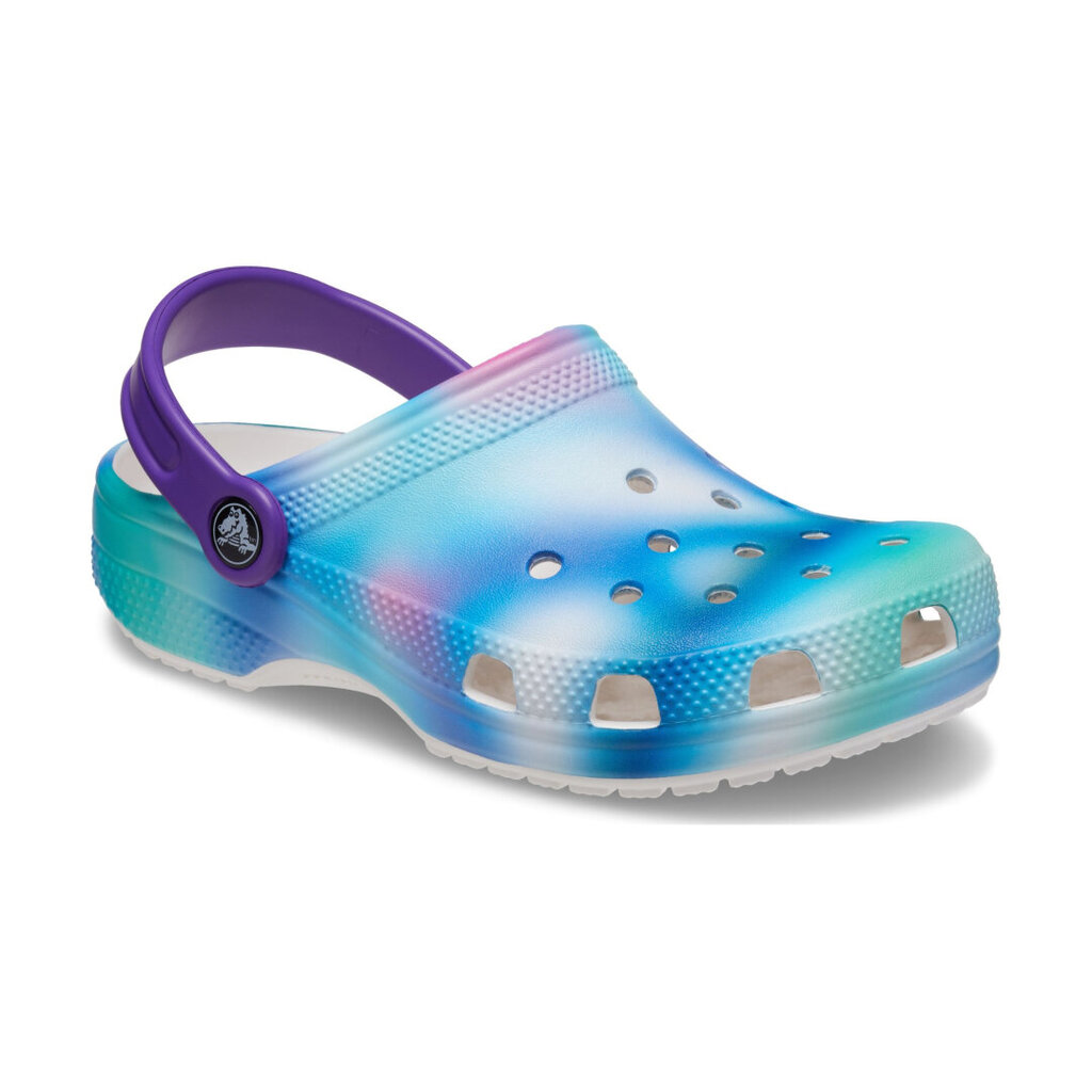 Šlepetės vaikams Crocs™ Classic Solarized Clog Kid's, mėlynos kaina ir informacija | Guminės klumpės vaikams | pigu.lt