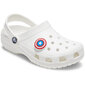 Batų aksesuaras Crocs™ Crocs Captain America Shield G0837100-MU 172623 kaina ir informacija | Aksesuarai vaikams | pigu.lt