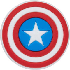 Batų aksesuaras Crocs™ Crocs Captain America Shield G0837100-MU 172623 kaina ir informacija | Aksesuarai vaikams | pigu.lt