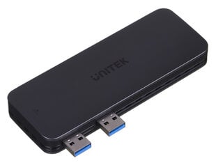 UNITEK SolidForce PCIe/NVMe M.2 SSD 10 Gb/s PS5 enclosure цена и информация | Адаптеры, USB-разветвители | pigu.lt
