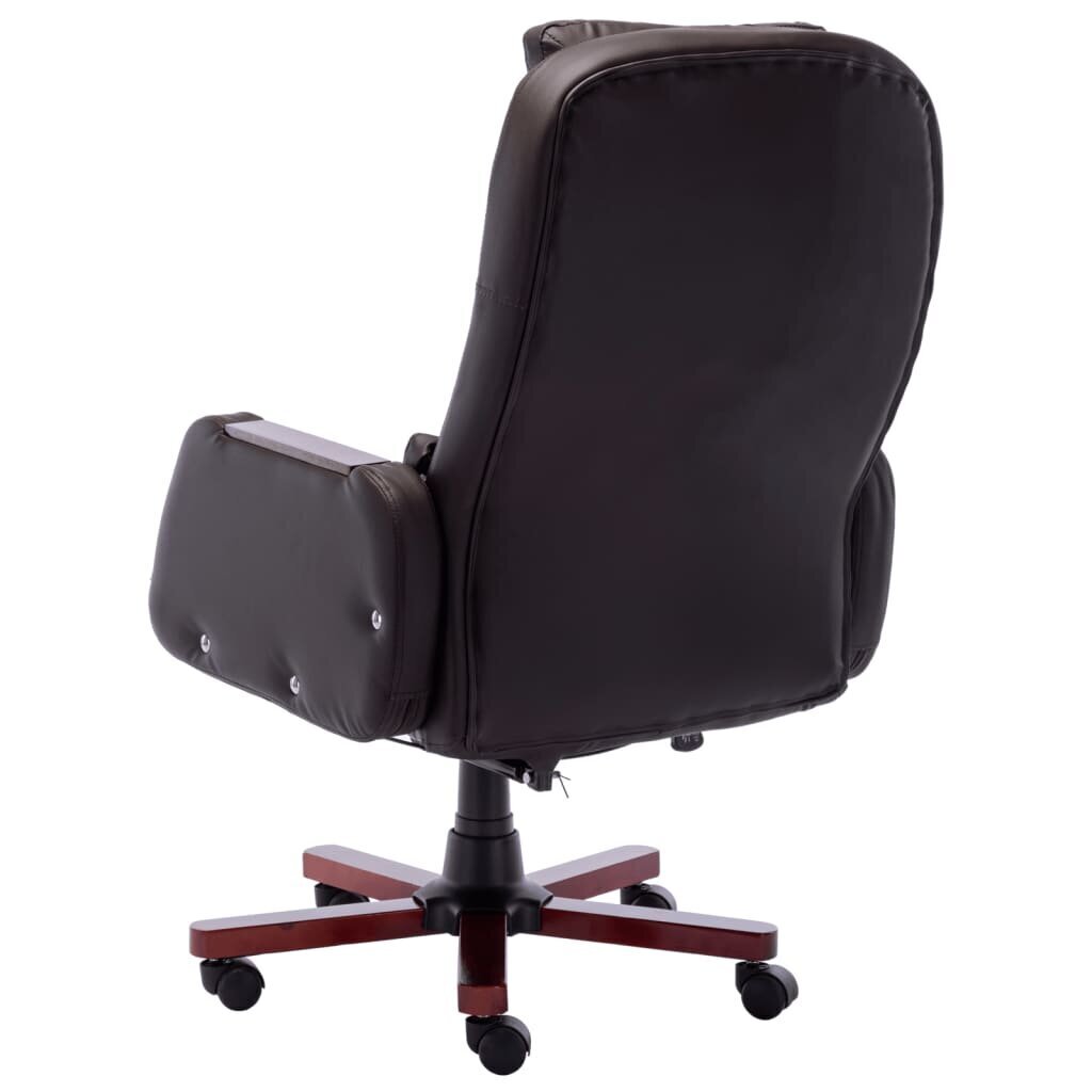 Biuro kėdė, ruda kaina ir informacija | Biuro kėdės | pigu.lt