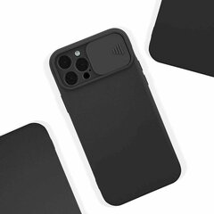 Fusion silikoninis dėklas, skirtas Apple iPhone 13 Pro Max, juodas kaina ir informacija | Telefono dėklai | pigu.lt