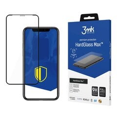 Защитное стекло дисплея 3mk Hard Glass Max Samsung S918 S23 Ultra 5G черное цена и информация | Защитные пленки для телефонов | pigu.lt