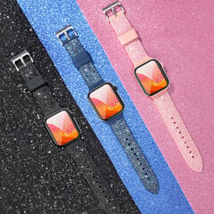 Kingxbar Crystal для Apple Watch 6/5/4/3/2 ( 40 мм / 38 мм ), синий цена и информация | Аксессуары для смарт-часов и браслетов | pigu.lt