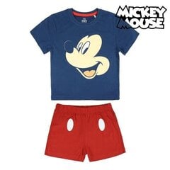 Pižama berniukams Mickey Mouse 73457, tamsiai mėlyna kaina ir informacija | Pižamos, chalatai berniukams | pigu.lt