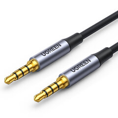 Ugreen laidas AUX mini jack 3.5mm cable (male) - 3.5mm mini jack (male) 3m black (AV183) kaina ir informacija | Laidai telefonams | pigu.lt