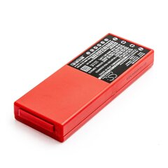 Baterija HBC Radiomatic FUB10AA 2x6V 2000mAh FUB10XL, PM471560, PM458017, FUA34, FUA37, CS-FAB210BL цена и информация | Батарейки | pigu.lt