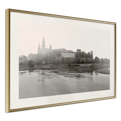 Plakatas Postcard from Cracow: Wawel, auksinis rėmelis su pasportu цена и информация | Репродукции, картины | pigu.lt