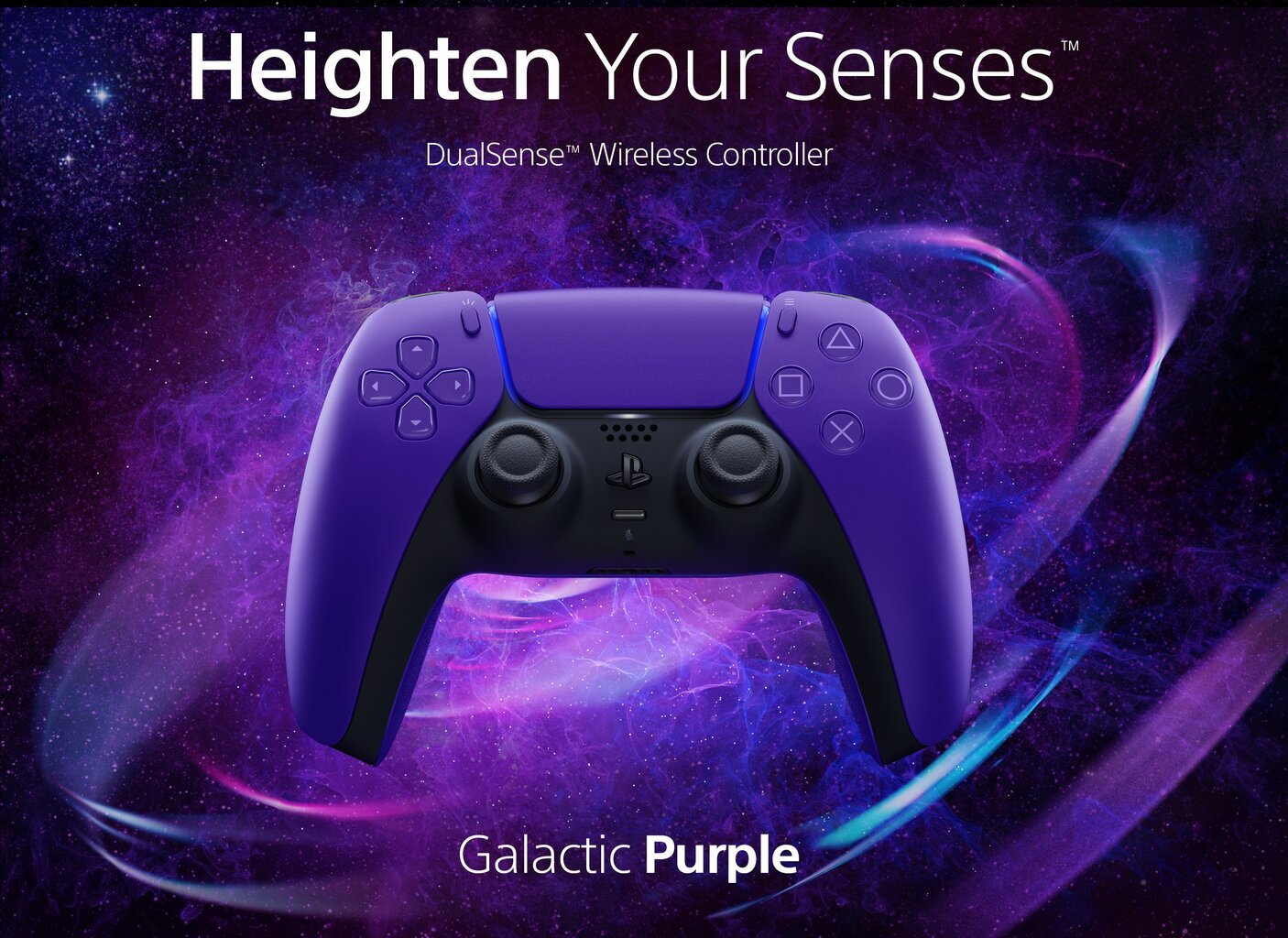 Sony Playstation 5 DualSense Galactic Purple kaina ir informacija | Žaidimų pultai  | pigu.lt