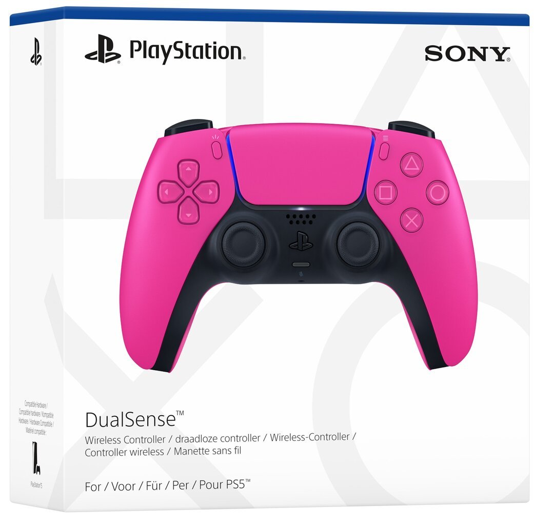 Sony Playstation 5 DualSense Nova Pink kaina ir informacija | Žaidimų pultai  | pigu.lt