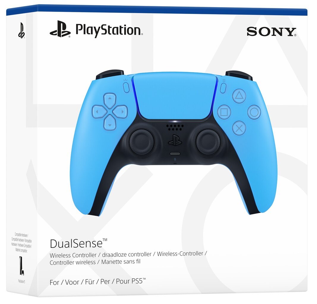 Sony DualSense Controller Blue PS5 цена и информация | Žaidimų pultai  | pigu.lt