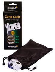 Levenhuk Zeno Cash ZC14 kaina ir informacija | Teleskopai ir mikroskopai | pigu.lt