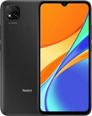 Xiaomi Redmi 9C, 128GB, Dual SIM, Midnight Gray kaina ir informacija | Mobilieji telefonai | pigu.lt