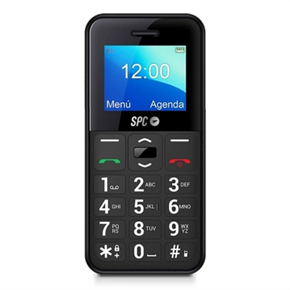 SPC Senior Fortune 2 Pocket Edition 2323N Black kaina ir informacija | Mobilieji telefonai | pigu.lt