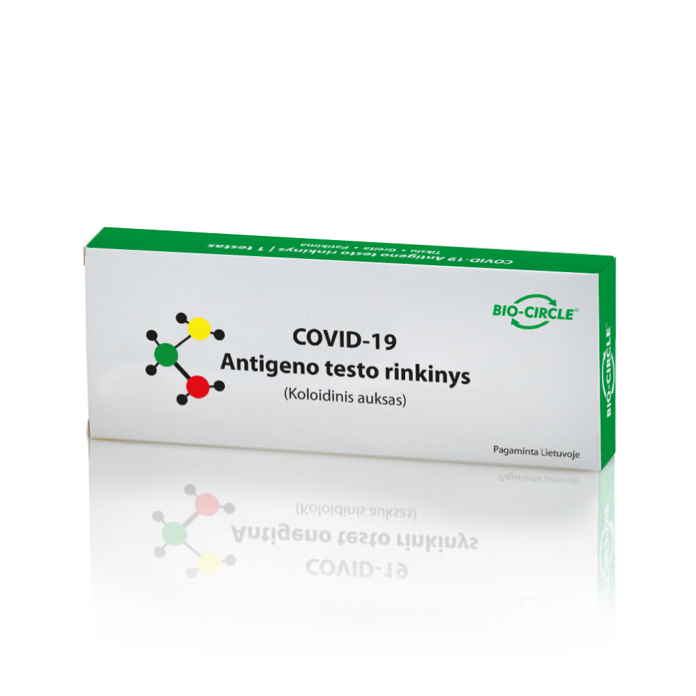 Greitasis COVID-19 antigeno testas COVID-19 LTFLOW, 1 vnt. kaina ir informacija | COVID-19 greitieji testai | pigu.lt