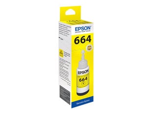 Rašalinė Epson skirta rašaliniams spausdintuvams, Geltona kaina ir informacija | Kasetės rašaliniams spausdintuvams | pigu.lt