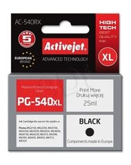 Чернила Activejet AC-540RX для принтера Canon; Замена Canon PG-540 XL; Премиум; 25 мл; черный цена и информация | Active Jet Компьютерная техника | pigu.lt