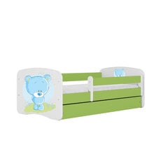 Кровать Babydreams, желтая, 180x80 см, с выдвижным ящиком цена и информация | Кровати | pigu.lt