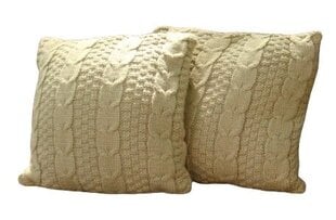Наволочка для подушки с вязаным узором - 1 шт цена и информация | Комплекты постельного белья | pigu.lt