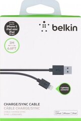 Belkin F8J023bt2M-BLK kaina ir informacija | Laidai telefonams | pigu.lt