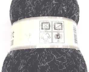 Нитки для вязания YarnArt Legend 100г; цвет черный 9006 цена и информация | Принадлежности для вязания | pigu.lt