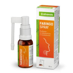 Faringospray. Purškalas su šaltalankiais ir medetkomis 20 ml. kaina ir informacija | Vitaminai, maisto papildai, preparatai gerai savijautai | pigu.lt