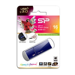 Silicon Power Blaze B05 16GB 3.0, Melynas kaina ir informacija | USB laikmenos | pigu.lt