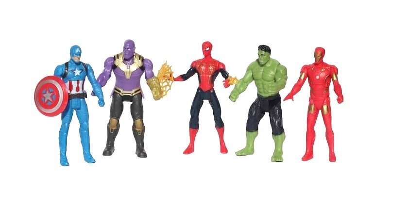 Keršytojų-Avengers herojų figūrėlės su priedais kaina ir informacija | Žaislai berniukams | pigu.lt