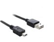 Delock MiniUSB/USB, 1 m kaina ir informacija | Kabeliai ir laidai | pigu.lt