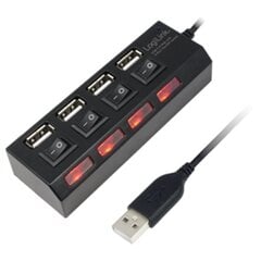 LogiLink - HUB USB2.0 kaina ir informacija | Adapteriai, USB šakotuvai | pigu.lt