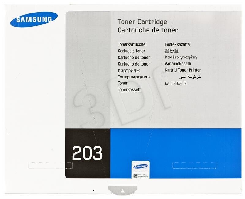 Samsung - Toner MLT-D203S 3K M3820/M3870/M4020 kaina ir informacija | Kasetės lazeriniams spausdintuvams | pigu.lt