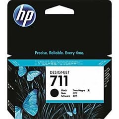 Картридж для принтера HP 711 LC (CZ129A), черный цена и информация | Картриджи для струйных принтеров | pigu.lt