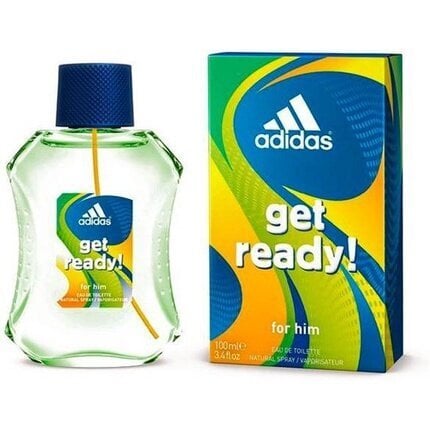 Tualetinis vanduo Adidas Get Ready! EDT vyrams 100 ml цена и информация | Kvepalai vyrams | pigu.lt