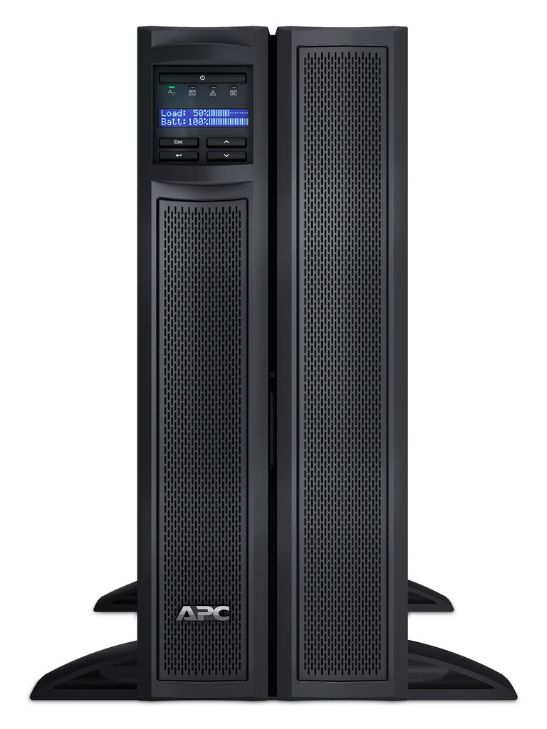 APC - SMX3000HVNC SMART X 3000VA R2T 4U LCD + AP9631 kaina ir informacija | Nepertraukiamo maitinimo šaltiniai (UPS) | pigu.lt