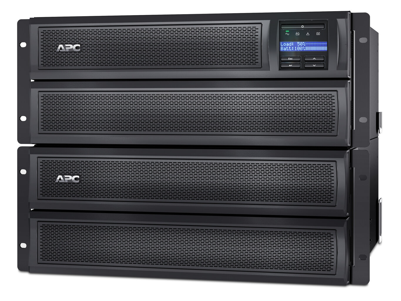 APC - SMX3000HVNC SMART X 3000VA R2T 4U LCD + AP9631 kaina ir informacija | Nepertraukiamo maitinimo šaltiniai (UPS) | pigu.lt