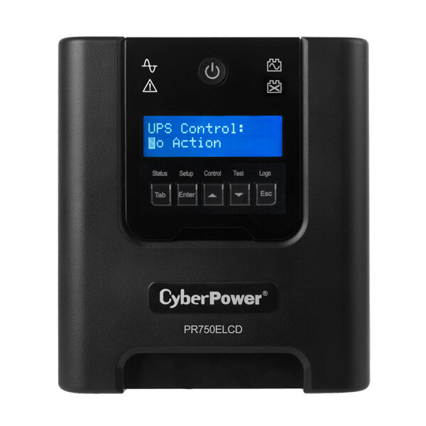 Cyber Power PR750ELCD kaina ir informacija | Nepertraukiamo maitinimo šaltiniai (UPS) | pigu.lt