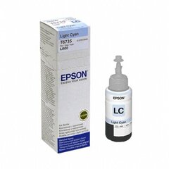 Epson T6735 Light CYAN 70ml skirtas L800 kaina ir informacija | Kasetės rašaliniams spausdintuvams | pigu.lt