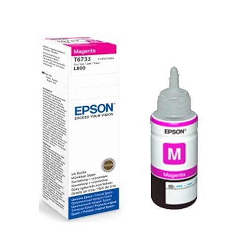 Epson - Tusz T6733, magenta, 70 ml цена и информация | Kasetės rašaliniams spausdintuvams | pigu.lt