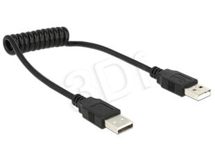 USB adapteris - laidas AM-AM Spirala, 20-60cm kaina ir informacija | Delock Buitinė technika ir elektronika | pigu.lt