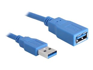 Delock - USB 3.0 AM-AF 2m kaina ir informacija | Adapteriai, USB šakotuvai | pigu.lt