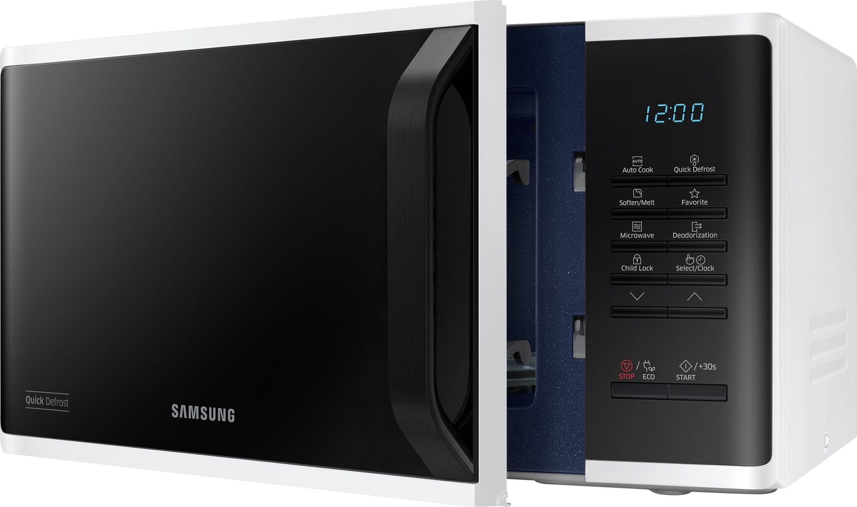 Samsung MS23K3513AW/EG цена и информация | Mikrobangų krosnelės | pigu.lt