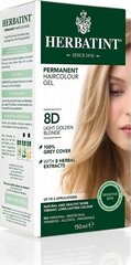 Plaukų dažai Herbatint 8D kaina ir informacija | Plaukų dažai | pigu.lt