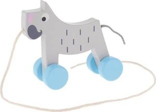 Деревянная потяжная игрушка- собака Trefl 443745 цена и информация | Игрушки для малышей | pigu.lt